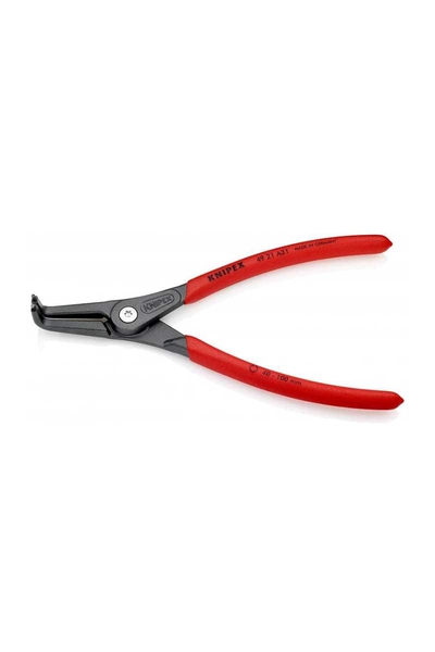 Knipex 49 21 A31 Ağır Hizmet Eğri Dış Segman Pensi - Thumbnail
