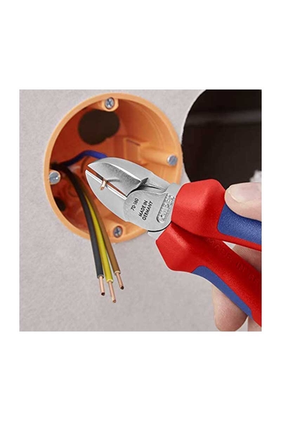 Knipex 70 05 160 T Asma Halkalı Yan Keski - Thumbnail