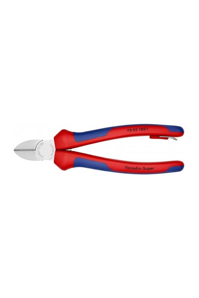 Knipex 70 05 180 T Asma Halkalı Yan Keski - Thumbnail