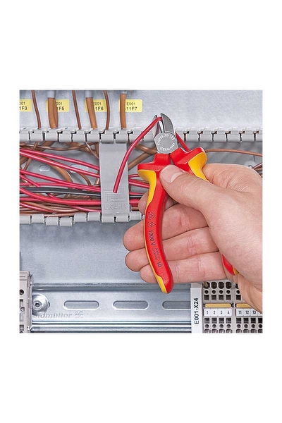 Knipex 70 06 125 - 125mm Yan Keski - Thumbnail