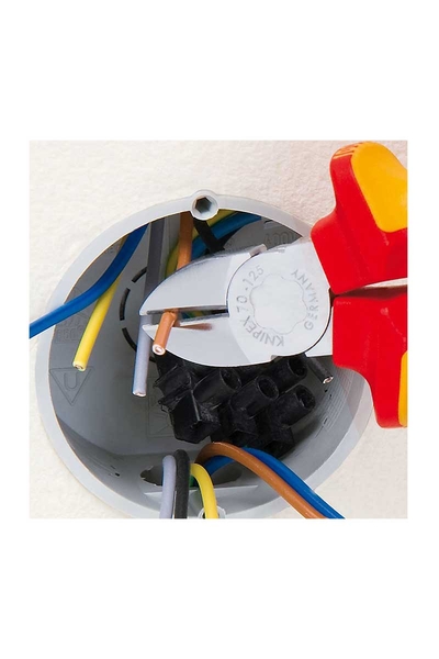 Knipex 70 06 125 - 125mm Yan Keski - Thumbnail