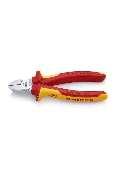 Knipex 70 06 160 - 160mm Yan Keski - Thumbnail