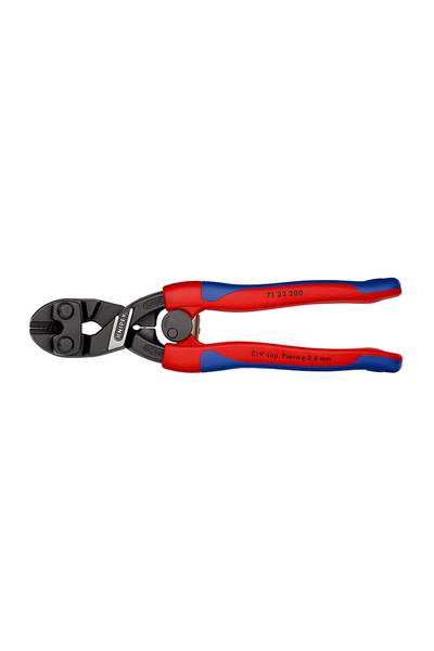 Knipex - Knipex 71 22 200 Yaylı Eğri Mafsallı Keski Knipex - Knipex 71 22 200 Yaylı Eğri Mafsallı Keski