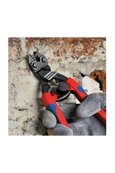 Knipex 71 22 200 Yaylı Eğri Mafsallı Keski - Thumbnail