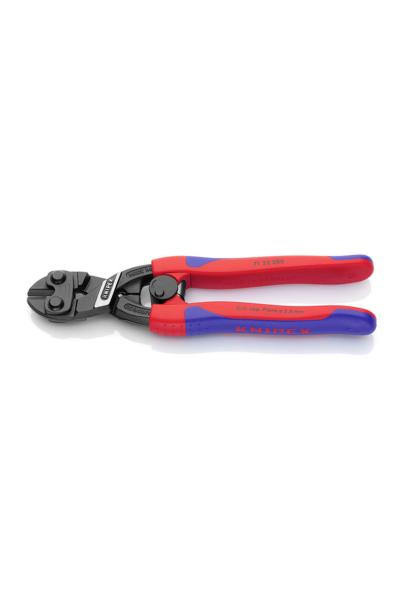  Knipex 71 32 200 Oluklu Yaylı Mafsallı Keski