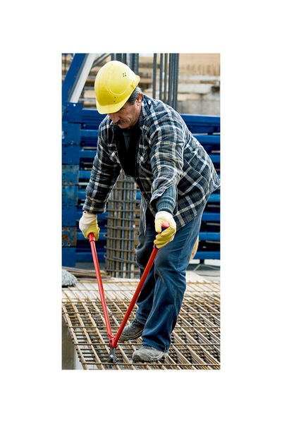 Knipex 71 82 950 Eğri Burun Kuplon Makası - Thumbnail