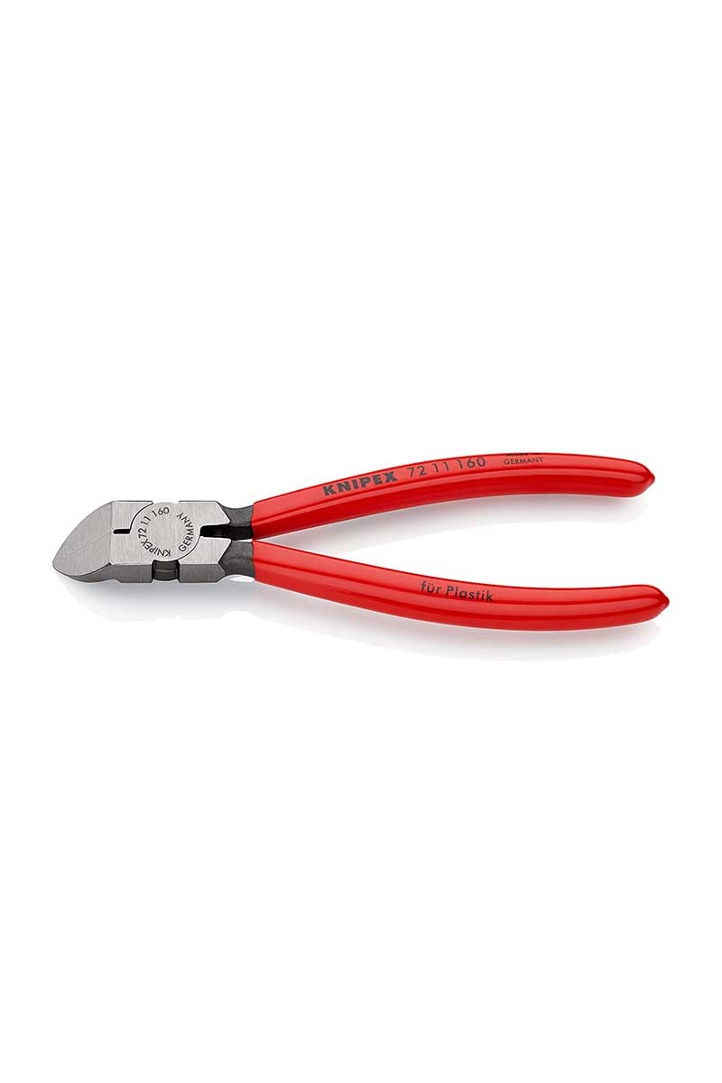  Knipex 72 11 160 Eğri 45 Derece Plastik Yan Keski