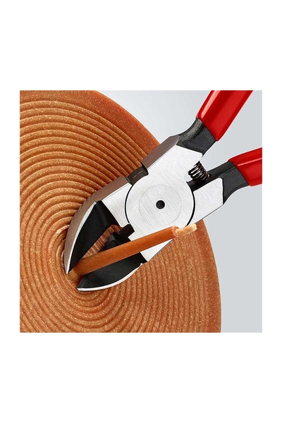 Knipex 72 11 160 Eğri 45 Derece Plastik Yan Keski - Thumbnail