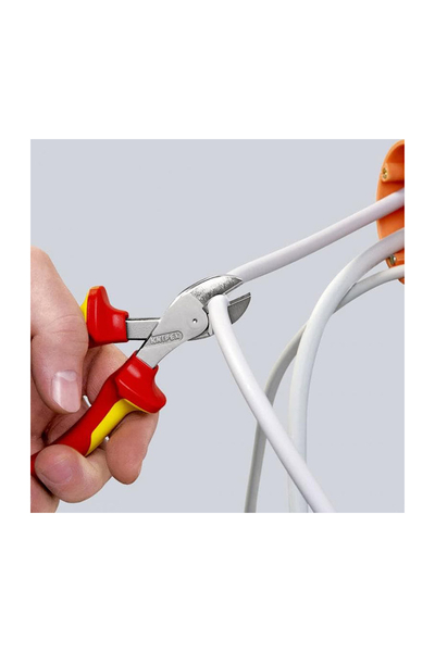 Knipex - Knipex 73 05 160 VDE X-Cut Yüksek Performanslı Hafif Yan Keski Knipex 73 05 160 VDE X-Cut Yüksek Performanslı Hafif Yan Keski - Thumbnail
