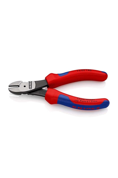 Knipex 74 02 140 Ağır Hizmet Yan Keski - Thumbnail