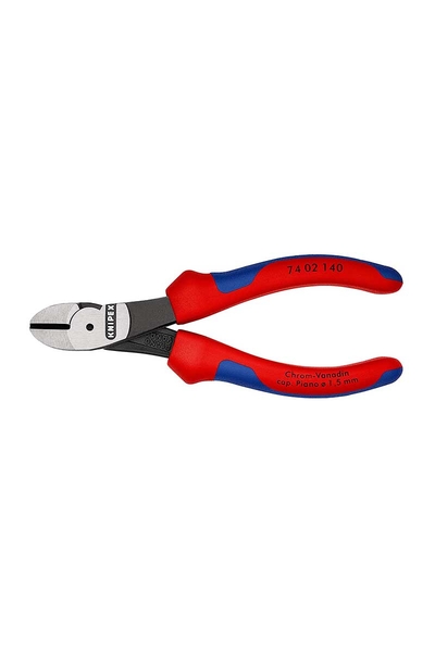 Knipex 74 02 140 Ağır Hizmet Yan Keski - Thumbnail