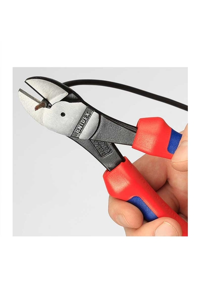 Knipex 74 02 160 Ağır Hizmet Yan Keski - Thumbnail