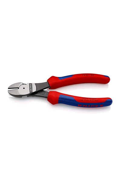 Knipex 74 02 180 Ağır Hizmet Yan Keski - Thumbnail