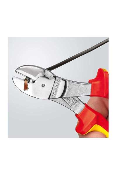 Knipex 74 06 160 Ağır Hizmet VDE Yan Keski - Thumbnail