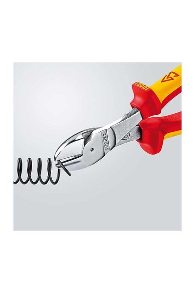 Knipex 74 06 160 Ağır Hizmet VDE Yan Keski - Thumbnail