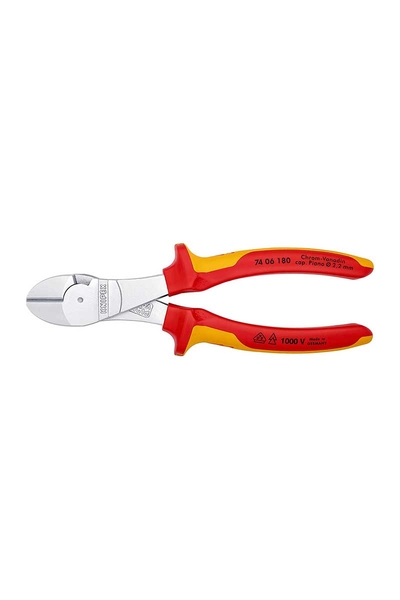 Knipex - Knipex 74 06 180 Ağır Hizmet VDE Yan Keski Knipex - Knipex 74 06 180 Ağır Hizmet VDE Yan Keski