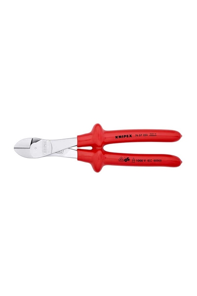 Knipex - Knipex 74 07 250 Ağır Hizmet VDE Yan Keski Knipex 74 07 250 Ağır Hizmet VDE Yan Keski - Thumbnail