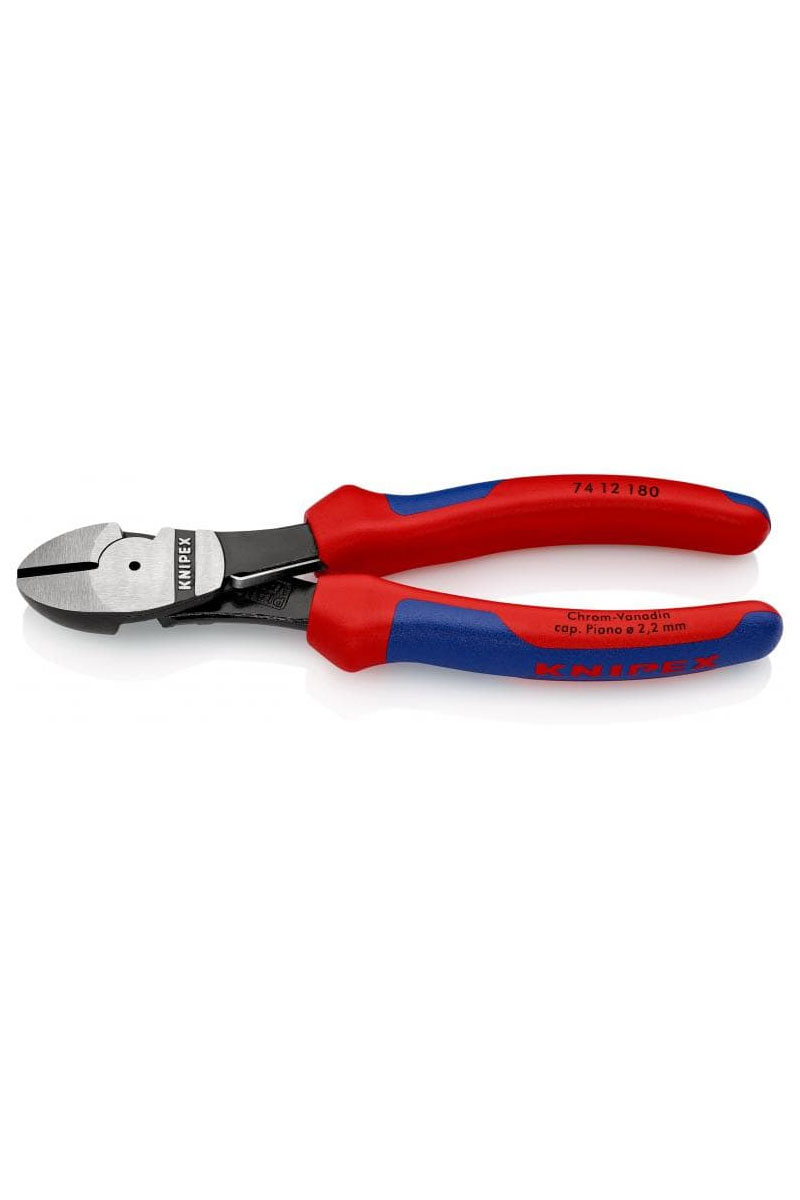  Knipex 74 12 180 Ağır Hizmet Yaylı Yan Keski