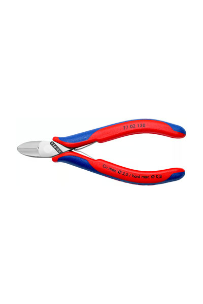Knipex 77 02 130 Elektronikçi Yan Keski - Thumbnail