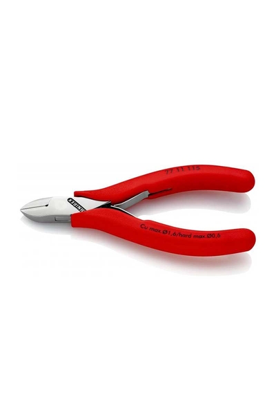 Knipex - Knipex 77 11 115 Elektronikçi Yan Keski Knipex - Knipex 77 11 115 Elektronikçi Yan Keski