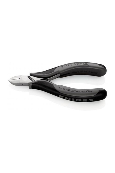 Knipex 77 12 115 ESD Elektronikçi Yan Keski - Thumbnail