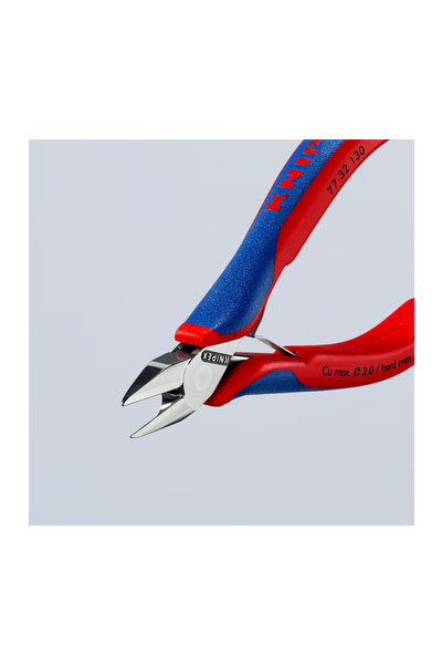 Knipex 77 32 130 Elektronikçi Yan Keski - Thumbnail