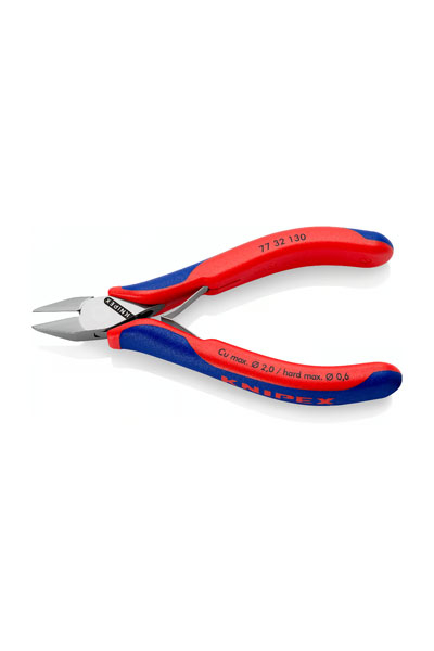 Knipex 77 32 130 Elektronikçi Yan Keski - Thumbnail