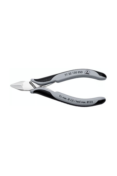 Knipex 77 32 130 ESD Elektronikçi Yan Keski - Thumbnail