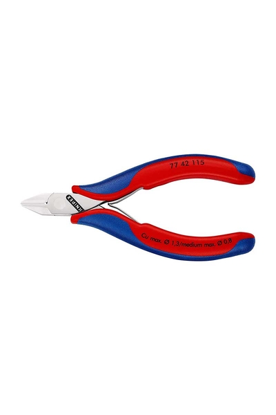 Knipex 77 42 115 Elektronikçi Yan Keski - Thumbnail