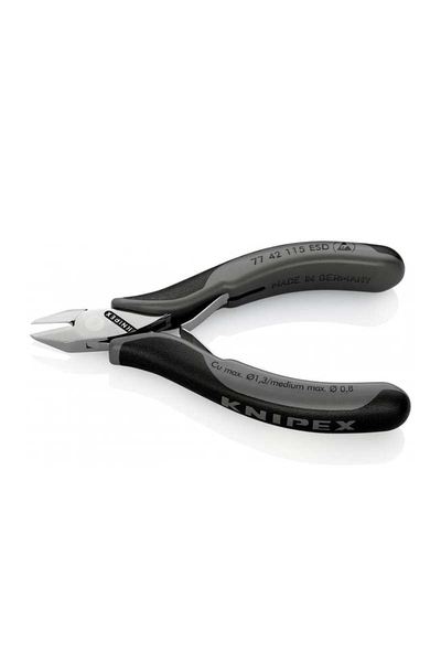 Knipex - Knipex 77 42 115ESD Elektronikçi Yan Keski Knipex 77 42 115ESD Elektronikçi Yan Keski - Thumbnail