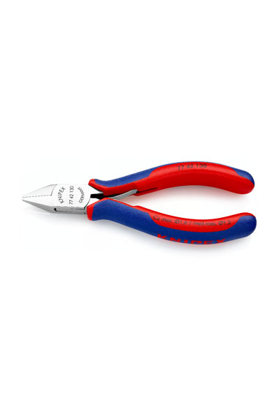 Knipex 77 42 130 Elektronikçi Yan Keski - Thumbnail