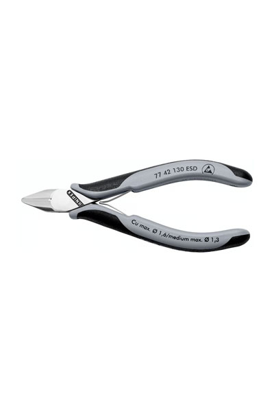 Knipex - Knipex 77 42 130 ESD Elektronikçi Yan Keski