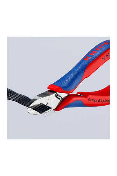 Knipex 77 82 130 Elektronikçi Yan Keski - Thumbnail