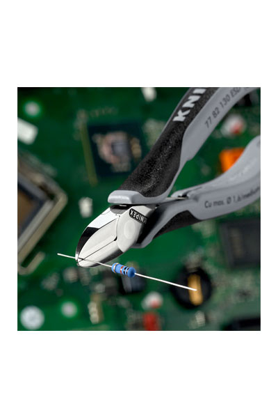 Knipex 77 82 130 ESD Elektronikçi Yan Keski - Thumbnail