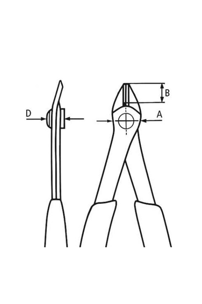 Knipex 78 03 125 Süper Knips Keski - Thumbnail
