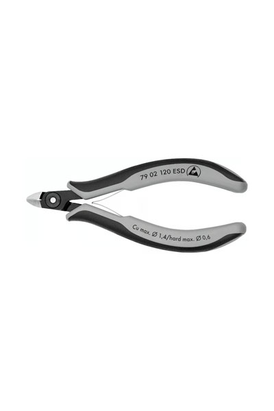 Knipex - Knipex 79 02 120 ESD Hassas Elektronikçi Yan Keski