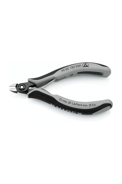 Knipex 79 02 120 ESD Hassas Elektronikçi Yan Keski - Thumbnail