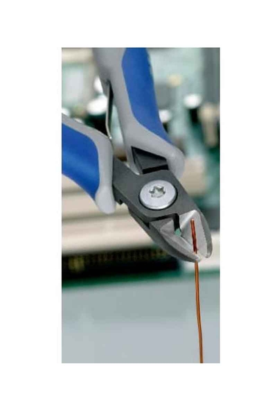 Knipex 79 12 125 Elektronikçi Yan Keski - Thumbnail