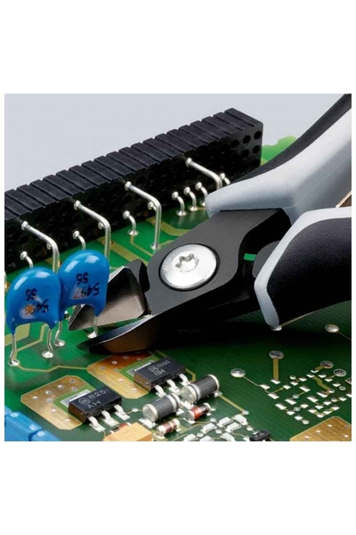 Knipex 79 42 125 Z ESD Hassas Elektronikçi Mini Yan Keski - Thumbnail