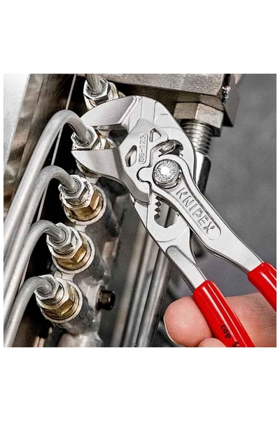 Knipex 86 03 125 Düz Çene Ayarlı Pense - Thumbnail