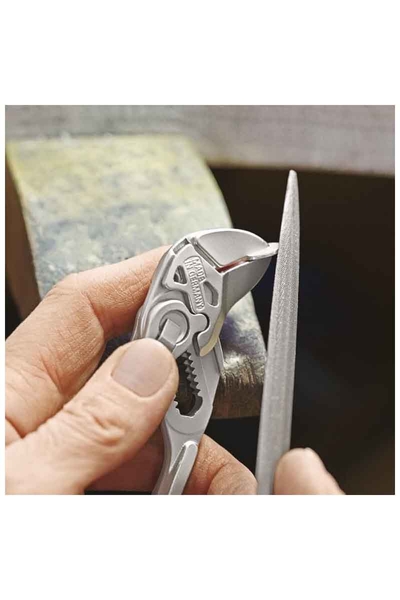 Knipex 86 03 125 Düz Çene Ayarlı Pense - Thumbnail