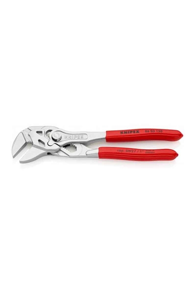 Knipex 86 03 150 Düz Çene Ayarlı Pense - Thumbnail