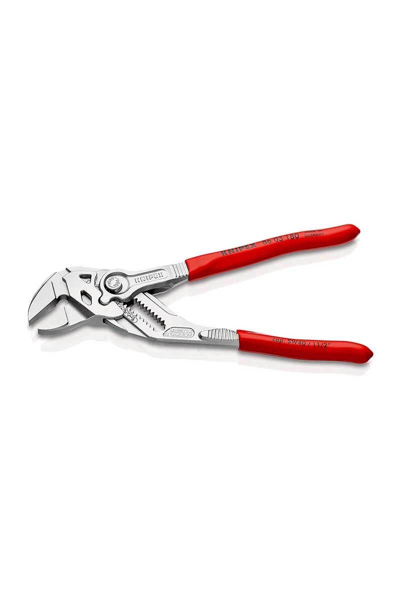 Knipex 86 03 180 Düz Çene Ayarlı Pense