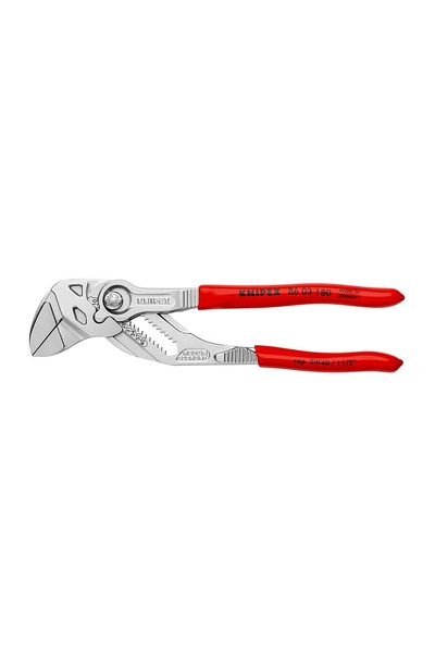 Knipex 86 03 180 Düz Çene Ayarlı Pense - Thumbnail
