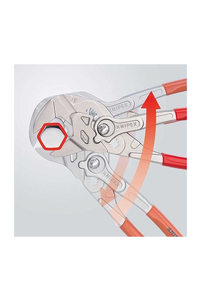 Knipex 86 07 250 Ayarlı İzoleli Fort Pense - Thumbnail