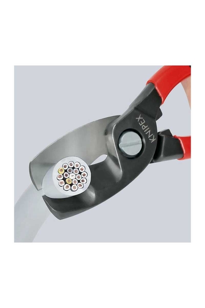 Knipex 95 11 200 Çift Bıçaklı Kablo Makası - Thumbnail