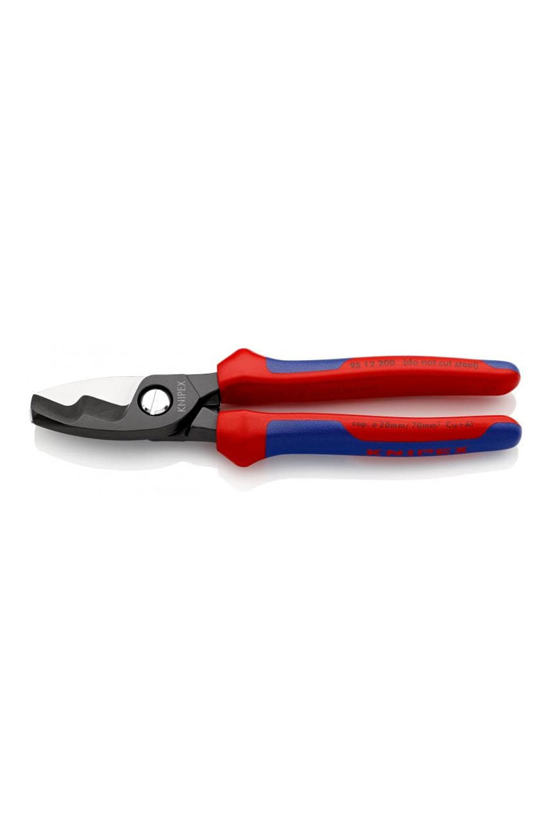  Knipex 95 12 200 Çift Bıçaklı Kablo Makası