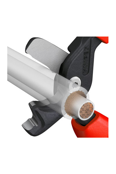 Knipex 95 12 225 Kademeli Kablo Makası - Thumbnail