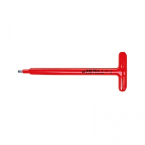 Knipex - Knipex 95 15 06 Altıköşe İzoleli T Allen Anahtar