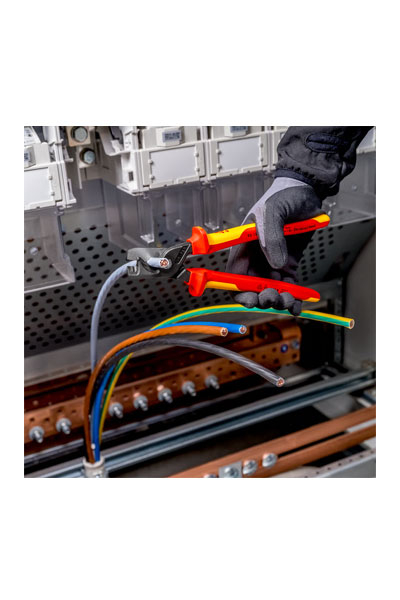 Knipex 95 18 225 Kademeli Kablo Makası - Thumbnail